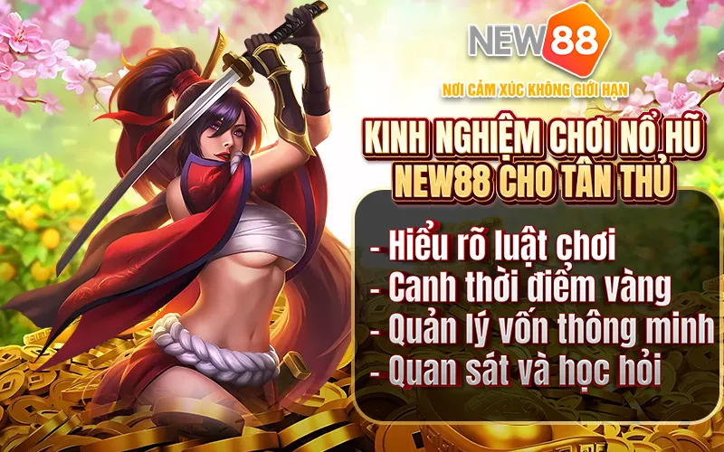Kinh nghiệm chơi New88 nổ hũ